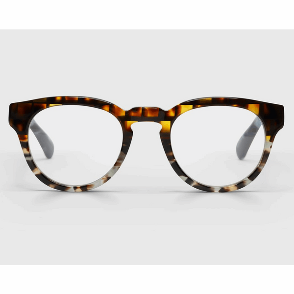 Finley Yellow and Blue Tortoise - Blue Light Glasses